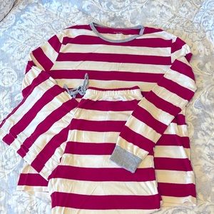 Burt’s Bees Stripped Pajama set